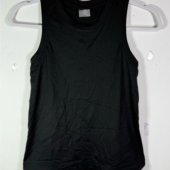 CALIA by Carrie Underwood Charcoal Black Textured Quilted Athletic Tank‎ Top XXS - Picture 11 of 16